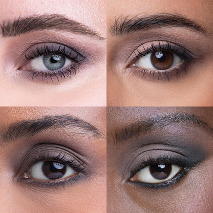 URBAN DECAY Naked 2 Basics Mini Eyeshadow Palette - 6 Matte Neutral Shadows, Long-lasting Wear, Multi-Use Powder for Eye, Contour, Brows, Ultra-Blendable Cool-Tone Shades, Travel Makeup with Mirror