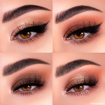 ColourPop Nude Mood Eyeshadow Palette - Brown & Copper Palette with Metallic and Matte Finishes - High-Pigment Eye Makeup with a Long-Wearing Formula (0.3 oz)